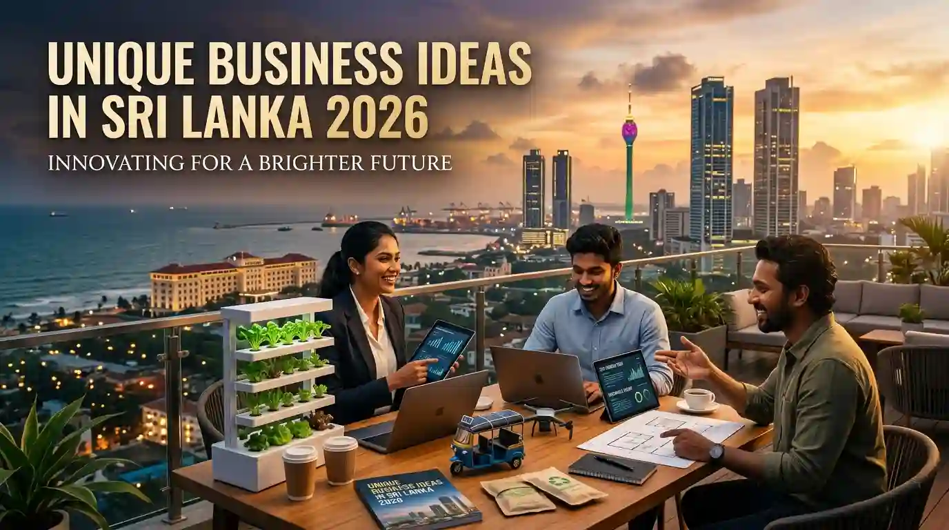 unique business ideas in sri lanka 2026