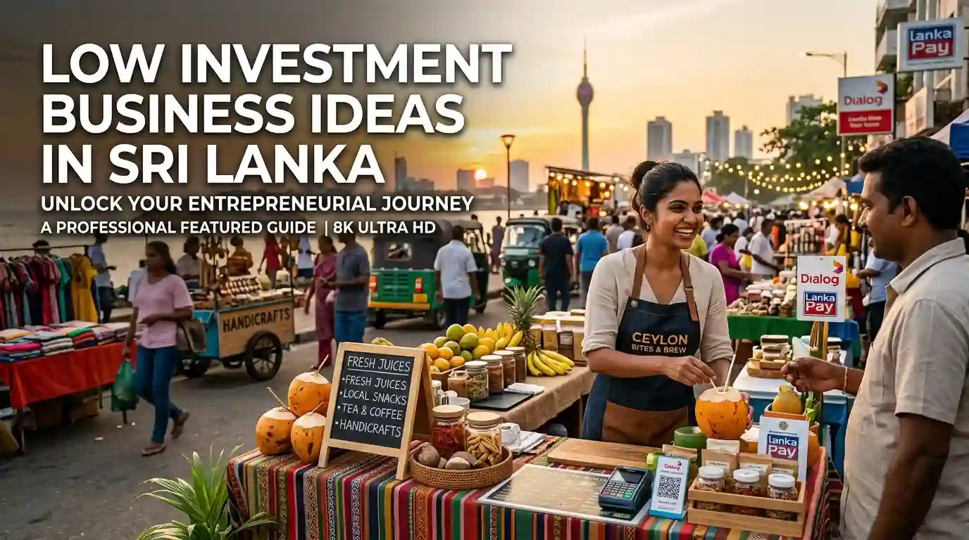 low investment business ideas in sri lanka