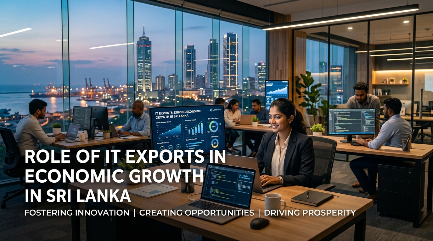 Role of IT Exports in Economic Growth in Sri Lanka