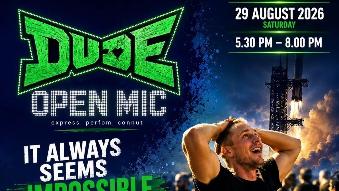 Dude Open Mic – Volume 19 is here!